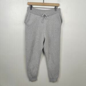 Amiss Conception Wool Cashmere Pants Size Medium Gray Drawstring Lounge Joggers